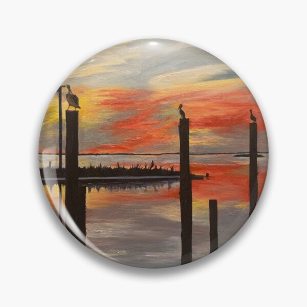 Item preview, Sunset at the Dock of the Bay designed and sold by artsmart26.