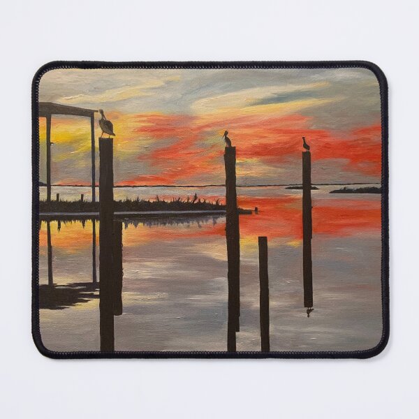 Item preview, Sunset at the Dock of the Bay designed and sold by artsmart26.