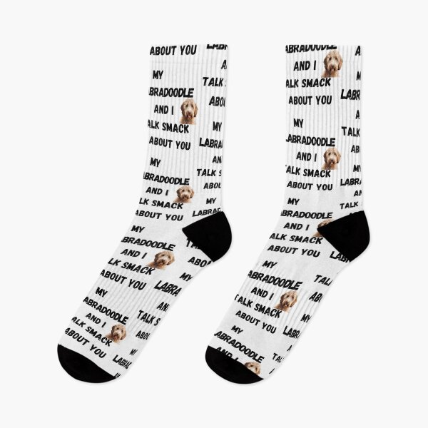 Item preview, My Labradoodle and I Talk Smack designed and sold by Fredster1966.
