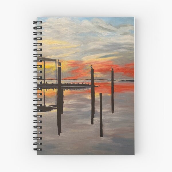 Item preview, Sunset at the Dock of the Bay designed and sold by artsmart26.