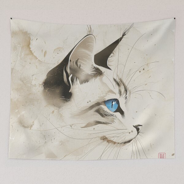 Item preview, A captivating minimalistic sumi-e line art designed and sold by JOTAMIKE.