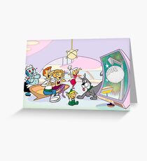 jetson's new year Greeting Card