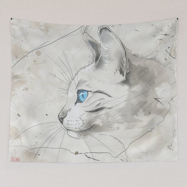 Item preview, A captivating minimalistic sumi-e line art designed and sold by JOTAMIKE.