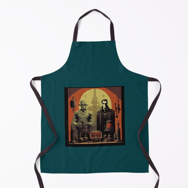 Item preview, Frankenstein and Dracula in the Style of Mike Mignola A Unique Artistic Interpretation T-S designed and sold by truongyenphuong.