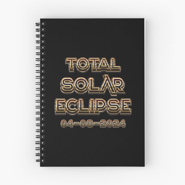 Item preview, Eclipse solar total - 08 de abril de 2024 designed and sold by Whimsical Thinker.