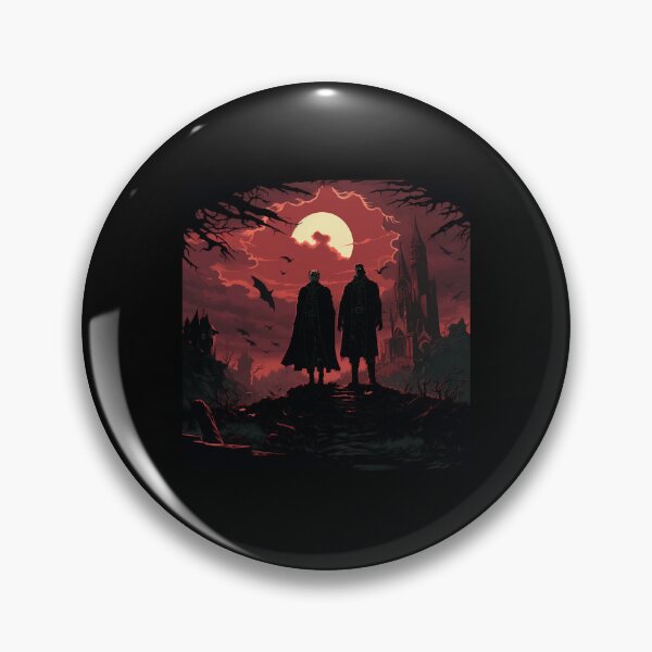 Item preview, Frankenstein and Dracula in the Style of Mike Mignola A Unique Artistic Interpretation T-S designed and sold by truongyenphuong.