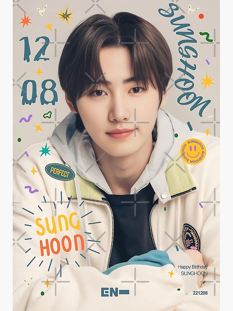 タレントカード ENHYPEN SUNGHOON B-DAY PAPER ENHYPEN SUNGHOON - B-Day Paper [Official MD] - K PLACE