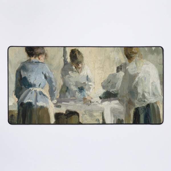 Item preview, Women Ironing Vintage Art designed and sold by vintagevivian.