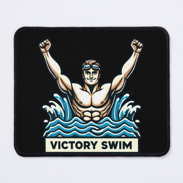 Item preview, Victory Swim designed and sold by Funny Vintage Stickers And T-Shirts.