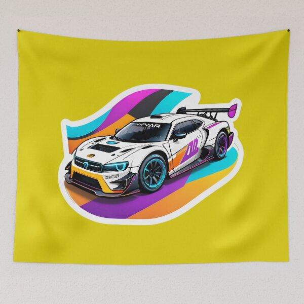 Item preview, Cool Street Rally Racing Car designed and sold by TheArtOfPat.