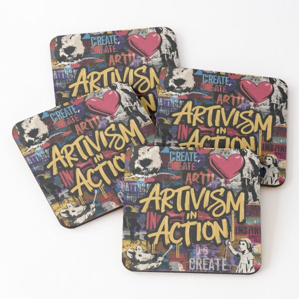 Item preview, Artivism Stencil Graffiti designed and sold by Bomax121.