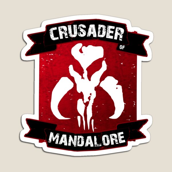 Vista previa del artículo con la obra «Cruzado de Mandalore», diseñado y vendido por GHDParody.
