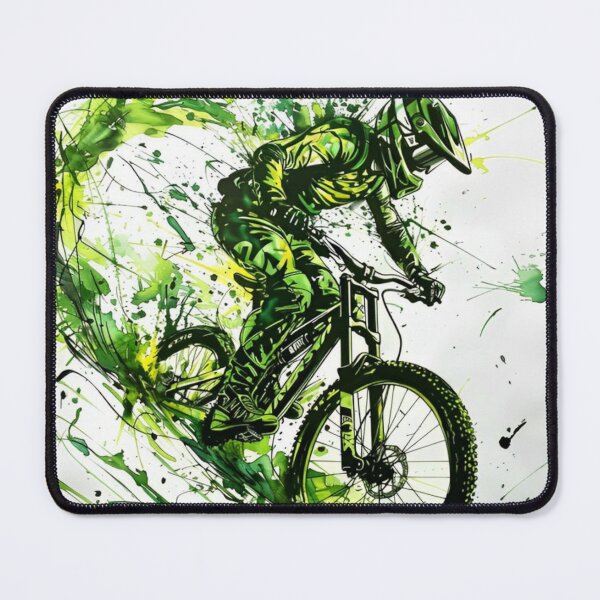 Item preview, mountain biker designed and sold by JOTAMIKE.