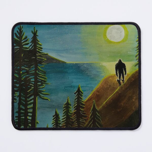 Item preview, Nocturnal Creature - Sasquatch Bigfoot Art designed and sold by Carol Ochs.