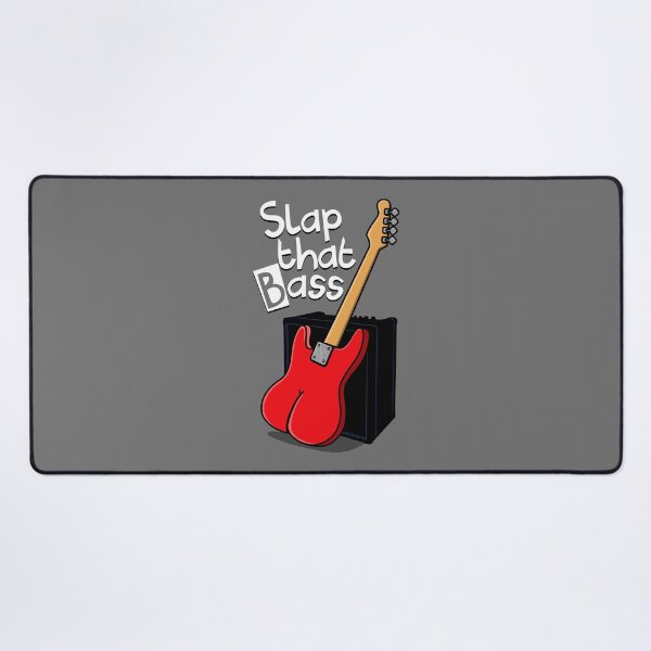 Item preview, Funny Music Bass Guitar Big Booty Butt Pun Band Shirt designed and sold by BoggsNicolasArt.