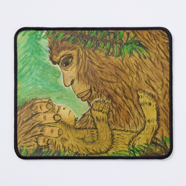 Item preview, Little Bigfoot - Sasquatch Bigfoot Art designed and sold by Carol Ochs.