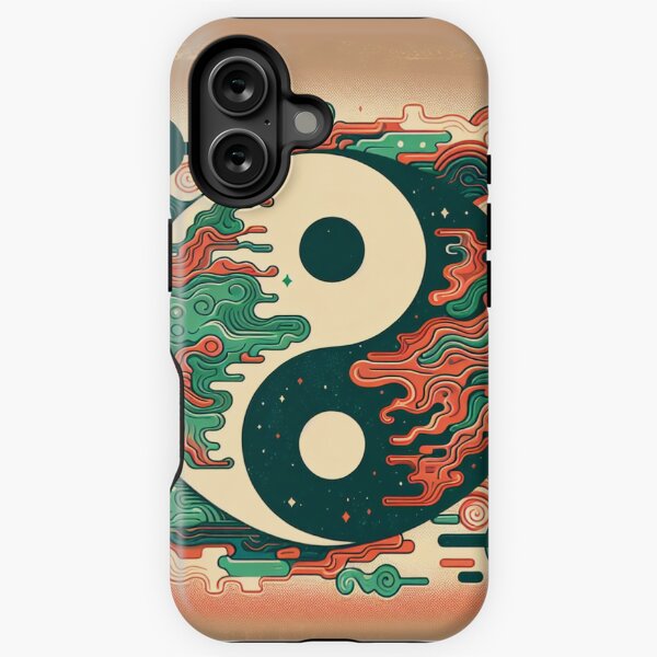 Item preview, Artsy Retro Yin Yang designed and sold by Catherine Harrison.