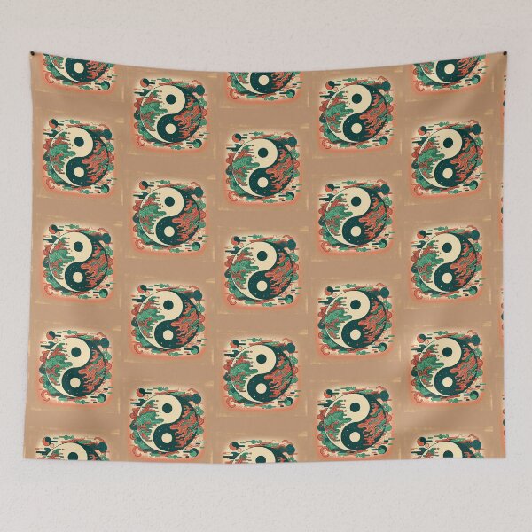 Item preview, Artsy Retro Yin Yang designed and sold by Catherine Harrison.