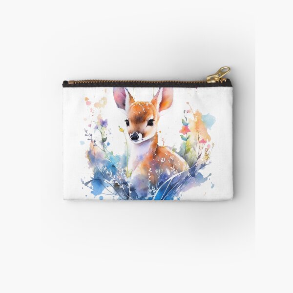 Item preview, deer watercolour designed and sold by maniabx.