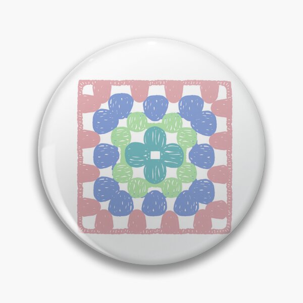 Item preview, crochet granny square designed and sold by mangosapne.