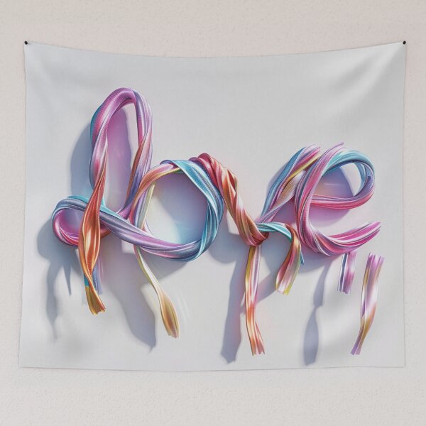 Item preview, Love in vibrant colors designed and sold by JOTAMIKE.