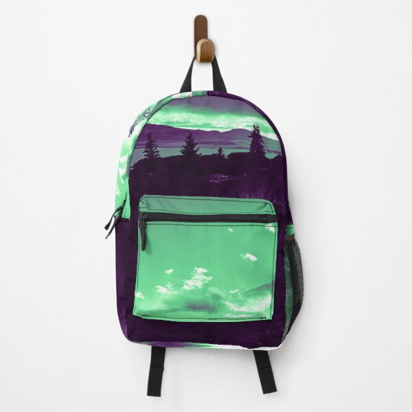 Item preview, Split Tone Sunset - Green/Purple designed and sold by ophysunn.