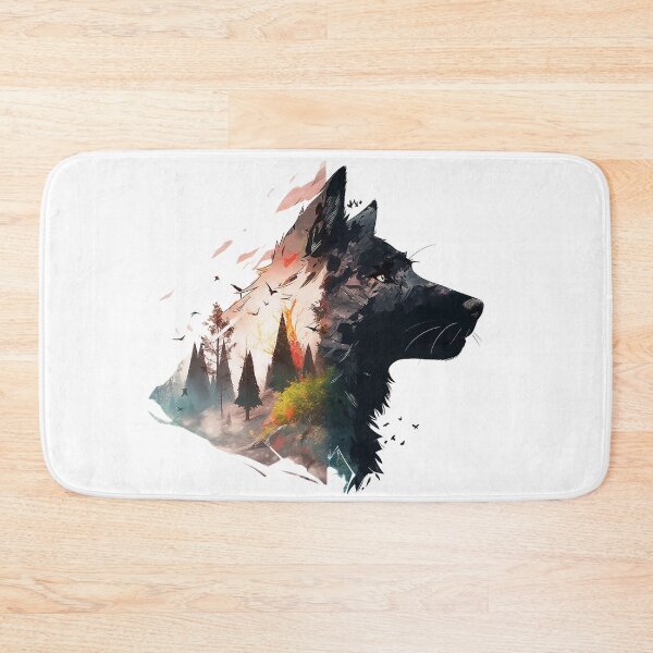 Item preview, wolf head designed and sold by maniabx.