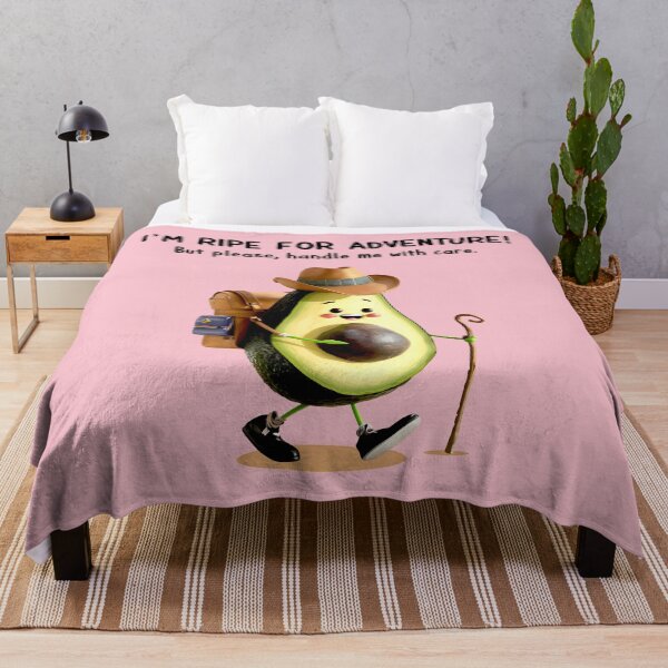 Item preview, The Adventurous Avocado, Trekking 'Cado - A Quest for Guacamole Greatness, I'm ripe for adventure! But please, handle me with care. designed and sold by FEBRICAST.