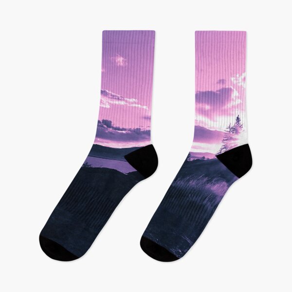 Item preview, Split Tone Sunset - Pink/Blue designed and sold by ophysunn.