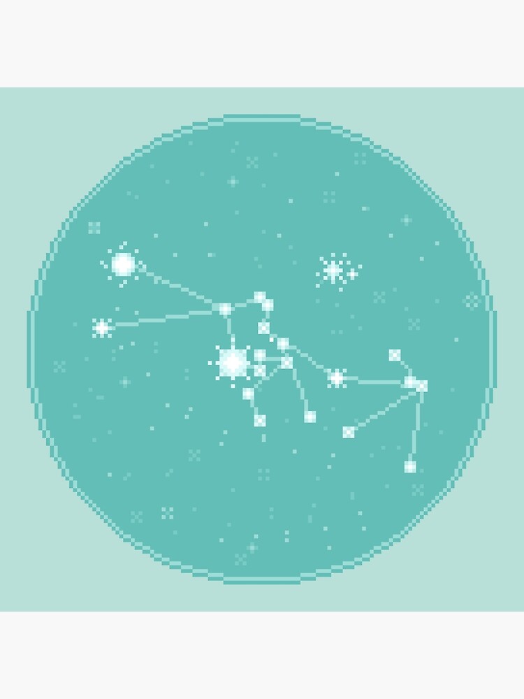 8bit Constellations: Taurus by sp8cebit