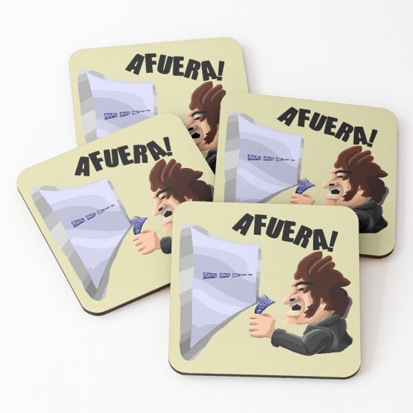 Item preview, Javier Milei "OUT!" meme designed and sold by MechanicalART.