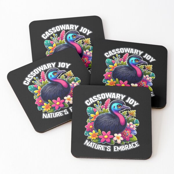 Item preview, Cassowary Joy, Nature's Embrace: A Radiant Burst of Springtime Colors designed and sold by SplashTastic.