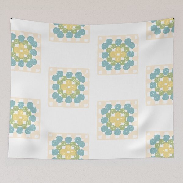 Item preview, crochet granny square designed and sold by mangosapne.