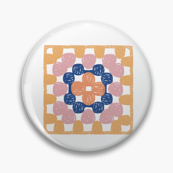 Item preview, crochet granny square designed and sold by mangosapne.