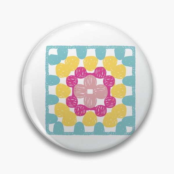 Item preview, crochet granny square designed and sold by mangosapne.
