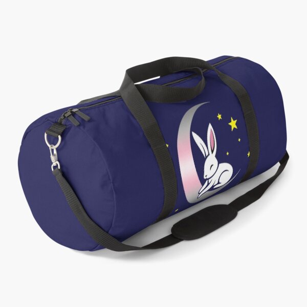 Item preview, Cute Bunny Rabbit on a Demigirl Pride Flag Moon, Discreet Demigirl Pride Design designed and sold by Travelslightly.