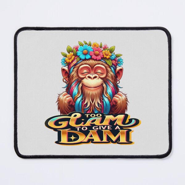 Item preview, Glam Monkey: Floral Crown Elegance designed and sold by FarBeyound.