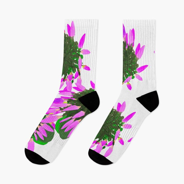 Item preview, Pink Christmas Cactus / schlumbergera bridgesii designed and sold by Victoria Rose.