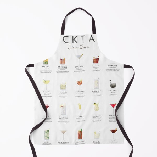 Item preview, Cocktail chart - Classic recipes designed and sold by brentonclant.