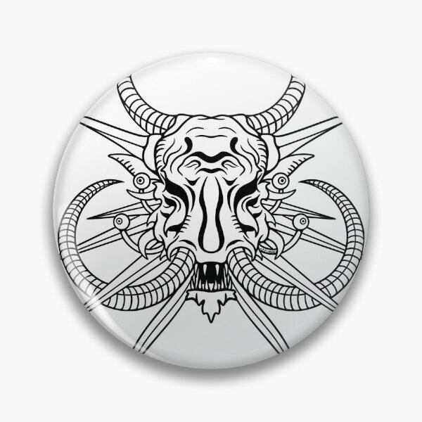 Item preview, Death Head designed and sold by azzurroarts.
