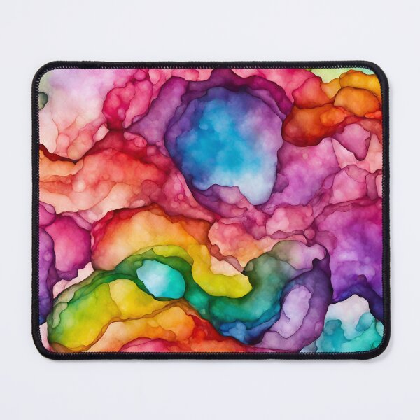 Item preview, Colorful Alcohol Ink Painting Spectrum designed and sold by Tom-Johnson.