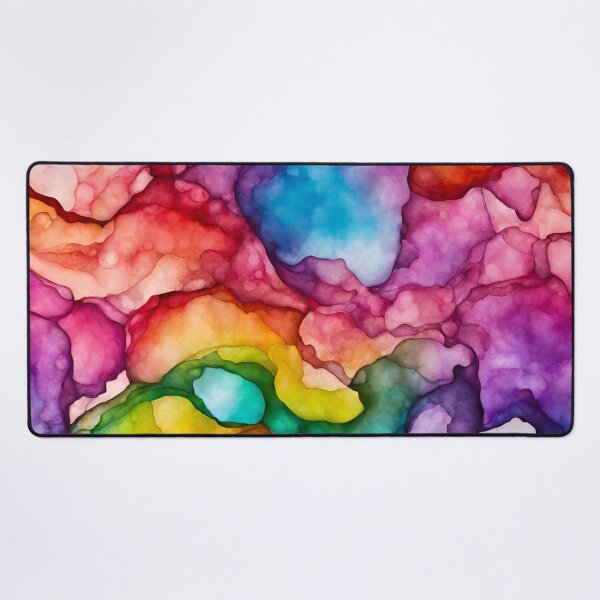 Item preview, Colorful Alcohol Ink Painting Spectrum designed and sold by Tom-Johnson.