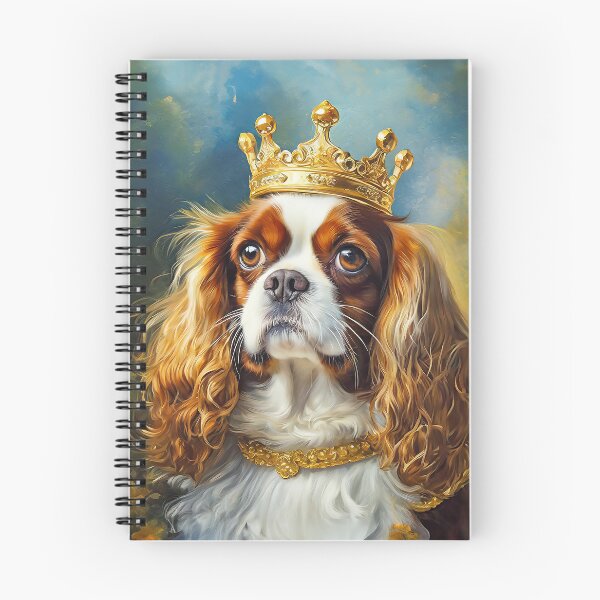 Item preview, Royal Portrait of a Cavalier King Charles Spaniel Dog designed and sold by CKWagSwag.