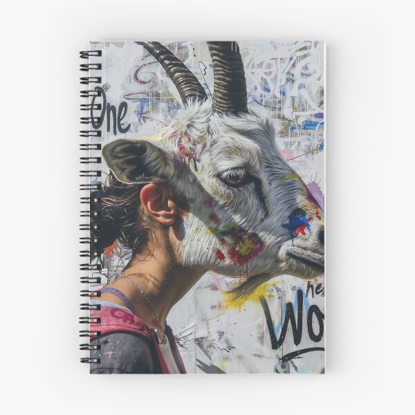 Item preview, Satyr Babe. GOAT. One World. Prime Goutiness modern low-angle photograph designed and sold by Anastasiia Yurevych.