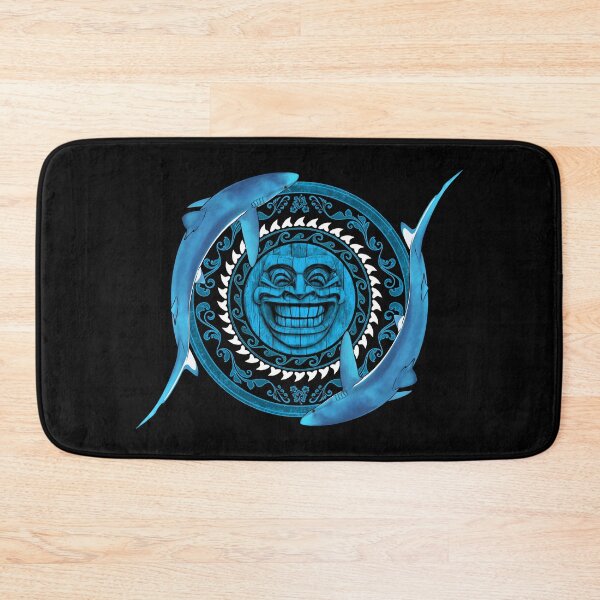 Item preview, Blue Shark Tiki Sun designed and sold by NicGrayGraphic.