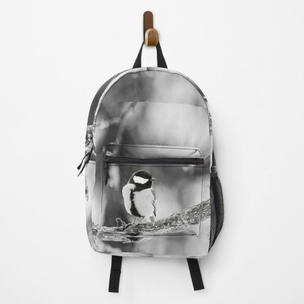 Item preview, When the winter fights back. Great tit bw designed and sold by Jouko Lehto Photography.