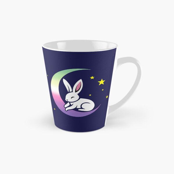 Item preview, Cute Bunny Rabbit on a Genderfae Pride Flag Moon, Discreet Genderdoe Pride Design, fae faer genderfaunet  designed and sold by Travelslightly.