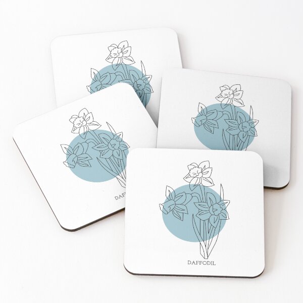 Item preview, Daffodil Flower Line Art designed and sold by colormepixels.