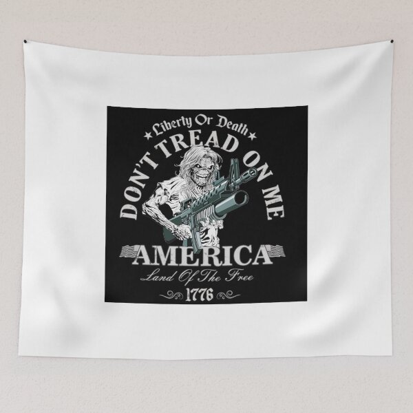 Item preview, Don't tread on me 2 skull designed and sold by Betojimenez13.