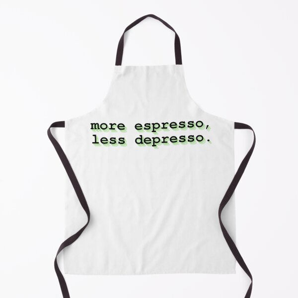Item preview, more espresso less depresso designed and sold by Therapy by Sen.
